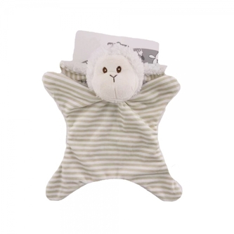 Přítulníček, mazlík Ovečka - smetanově bílá