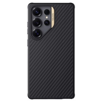 Nillkin Synthetic Fiber PRO Magnetic Zadní Kryt pro Samsung Galaxy S25 Ultra Gold Nillkin Synthetic Fiber PRO Magnetic Zadní Kryt pro Samsung Galaxy S25 Ultra Gold