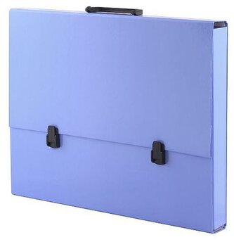 Teczka szkolna  z rączką A3 niebieska pastelowa, Tadeo