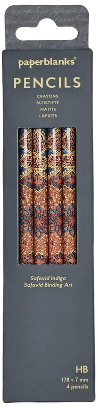 Ołówek Safavid Binding Art Safavid Indigo op. 4szt, Paperblanks