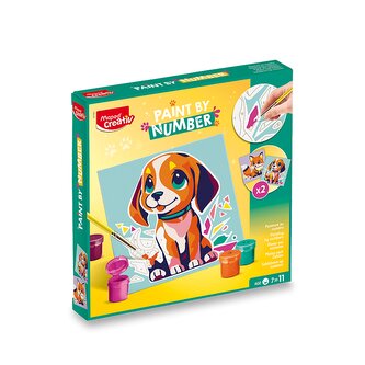 Creativ malowanie po numerach piesek/lisek