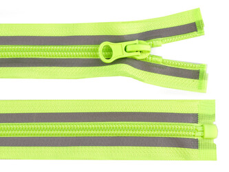 Zip spirálový No 5 reflexní délka 50 cm - 50 ks - 1 (535) zelená neon