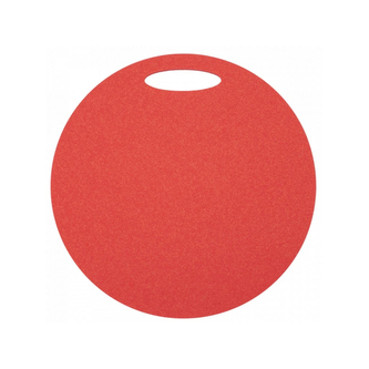 Sedátko kulaté 1-vrstvé Yate (podsedák) průměr 35 cm - červené