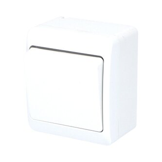 GALATEA IP44 Přepínač střídavý č.6 (bílá)