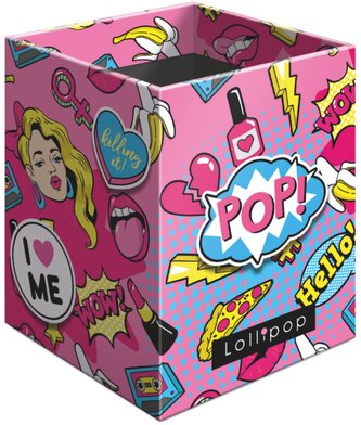 stojánek  na tužky hranatý Lollipop POP 21852954