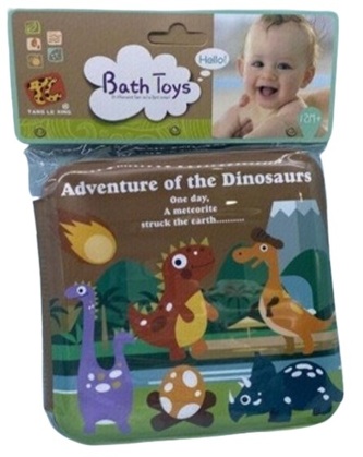 Książeczka do kąpieli Przygoda Dinozaurów 1009810