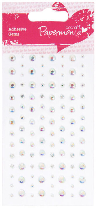 kamínky samolepící PMA 351403 104ks Transparent