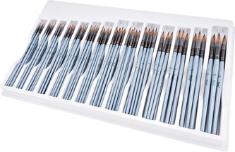 štětec BR Art synt.kulatý set 144ks mix BR-862