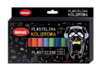 Plastelina 12 kolorów