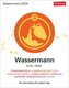 Wassermann Sternzeichenkalender 2026 - Tagesabreißkalender - Ihr Horoskop für jeden Tag
