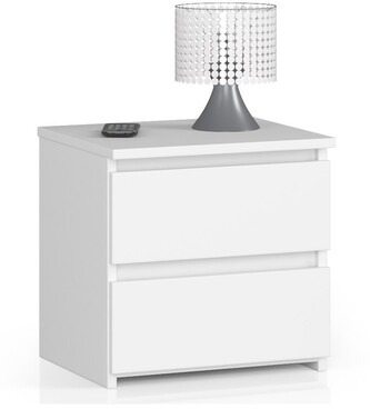 Noční stolek CL2 40 cm bílý