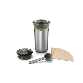 Cestovní kávovar Wacaco Cuppamoka - stříbrný