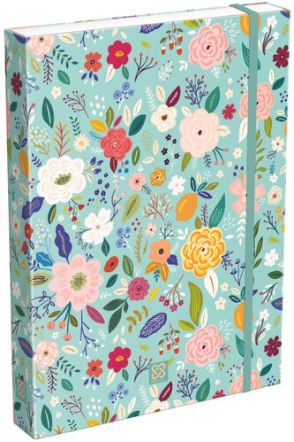 box na sešity A4 Cornell Flower 24