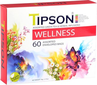 TIPSON Wellness Kazeta Variace přebal 60x1,3g TIPSON Wellness Kazeta Variace přebal 60x1,3g