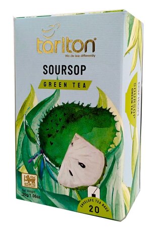 TARLTON Green Soursop přebal 20x1,5g TARLTON Green Soursop přebal 20x1,5g