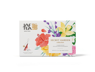 JAFTEA Secret Garden Collection pyramidové sáčky 6x2x1,5g JAFTEA Secret Garden Collection pyramidové sáčky 6x2x1,5g