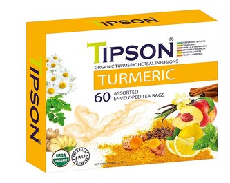 TIPSON BIO Turmeric Kazeta Variace přebal 60x1,5g
