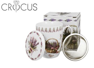 Kubek z zaparzaczem Kosze Kwiatów LAWENDA