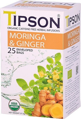 TIPSON BIO Moringa Ginger 25x1,5g