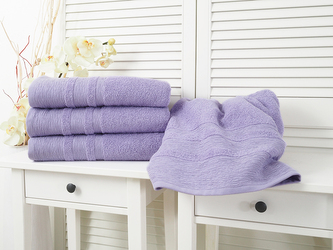 B.E.S. - Petrovice, s.r.o. Bavlněný froté ručník 50x100 Luxury - Lila