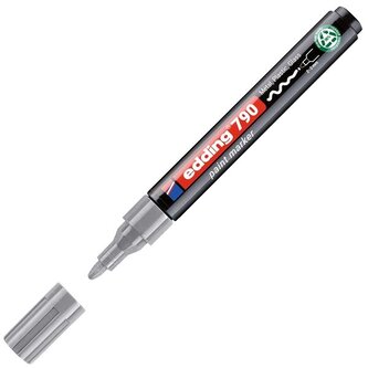Lakový popisovač EDDING 790 PCR, stříbrný