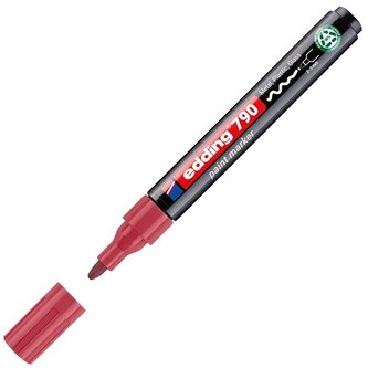 Lakový popisovač EDDING 790 PCR, růžový