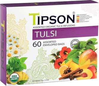 TIPSON BIO Tulsi Assorted 60x1,2g TIPSON BIO Tulsi Assorted 60x1,2g