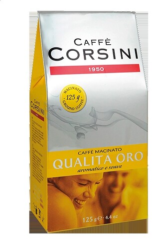 Corsini Qualita' Oro mletá 125g