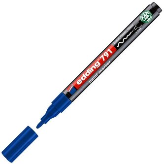 Lakový popisovač EDDING 791 PCR, modrý