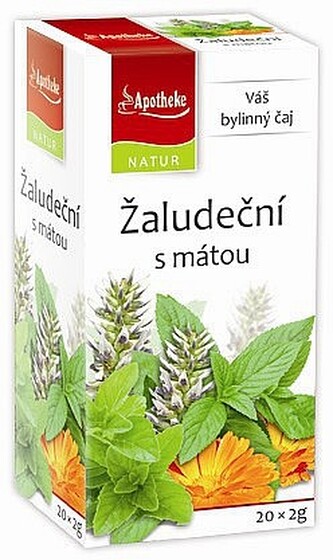 NATUR APO Žaludeční s mátou 20x2g NATUR APO Žaludeční s mátou 20x2g