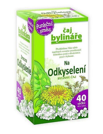 Bylinář Na Odkyselení 40x1.6g Bylinář Na Odkyselení 40x1.6g
