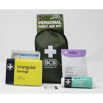 Osobní lékárnička First Aid, BCB, Zelená Osobní lékárnička First Aid, BCB, Zelená