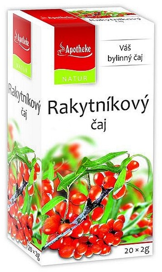 NATUR APO Rakytníkový čaj 20x2g NATUR APO Rakytníkový čaj 20x2g