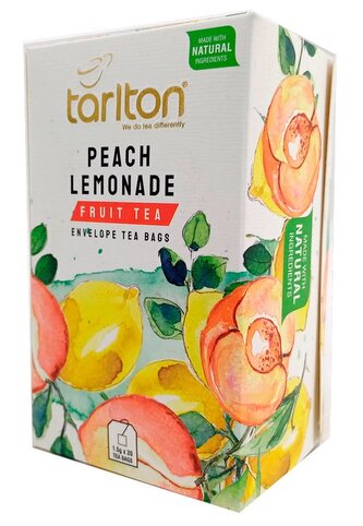 TARLTON Fruit Peach Lemonade přebal 20x1,5g TARLTON Fruit Peach Lemonade přebal 20x1,5g