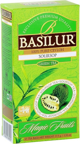BASILUR Magic Green Soursop nepřebal 25x1,5g