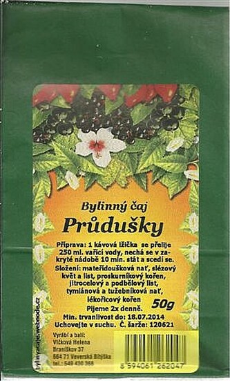 Vlčková Průdušky 50g Vlčková Průdušky 50g