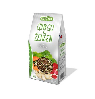 VITTO Green Ginkgo & ženšen papír 50g VITTO Green Ginkgo & ženšen papír 50g