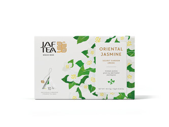 JAFTEA Secret Garden Oriental Jasmine pyramidové sáčky 10x1,5g JAFTEA Secret Garden Oriental Jasmine pyramidové sáčky 10x1,5g
