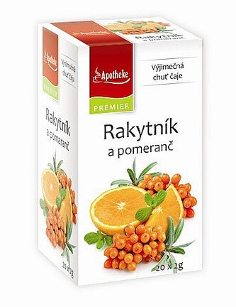 APOTHEKE Rakytník a pomeranč 20x2g APOTHEKE Rakytník a pomeranč 20x2g