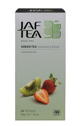 JAFTEA- Green Strawberry & Kiwi nepřebal 25x2g