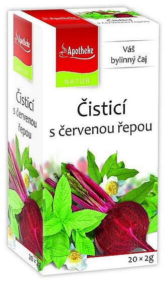 NATUR APO Čistící s červenou řepou 20x2g NATUR APO Čistící s červenou řepou 20x2g