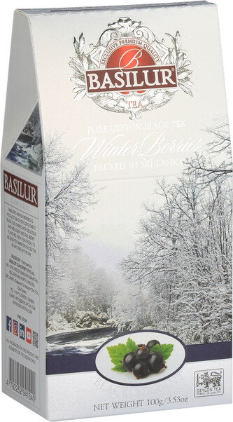 BASILUR Winter Berries Blackcurrant papír 100g