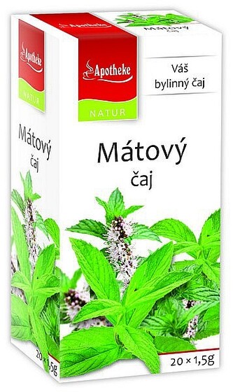 NATUR APO Mátový čaj 20x1,5g NATUR APO Mátový čaj 20x1,5g