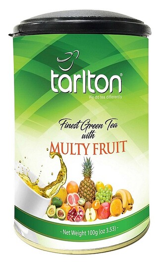 TARLTON Green Multifruit dóza 100g TARLTON Green Multifruit dóza 100g