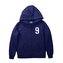 Mikina chlapecká celorozepínací s kapucí, Minoti, 3KIDZTHRU 5, modrá - 122/128