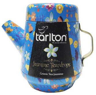 TARLTON Tea Pot Jasmine Teardrops Green Tea plech 100g TARLTON Tea Pot Jasmine Teardrops Green Tea plech 100g