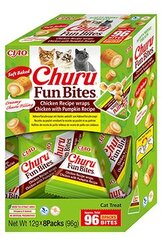 Churu Cat BOX Fun Bites Chicken wraps Chick&Pumpk8x12g;