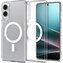 Spigen Ultra Hybrid MagSafe, clear white - Samsung Galaxy 2025 E