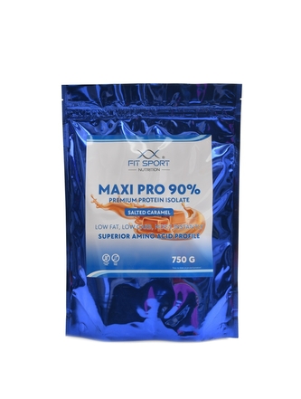 FitSport Nutrition - Maxi Pro 90% premium protein isolate 750 g - banán