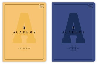 Zeszyt A4/60K kratka M 90g Academy hybrid (5szt)